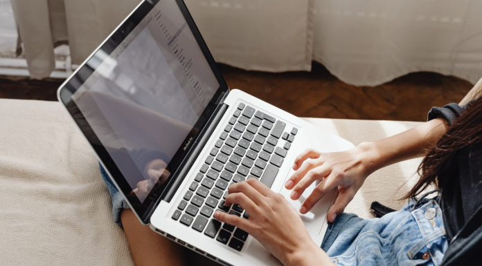 Planning for Resilience: Why Business Planning Matters on the Farm Farmer working on a farm business plan using a laptop